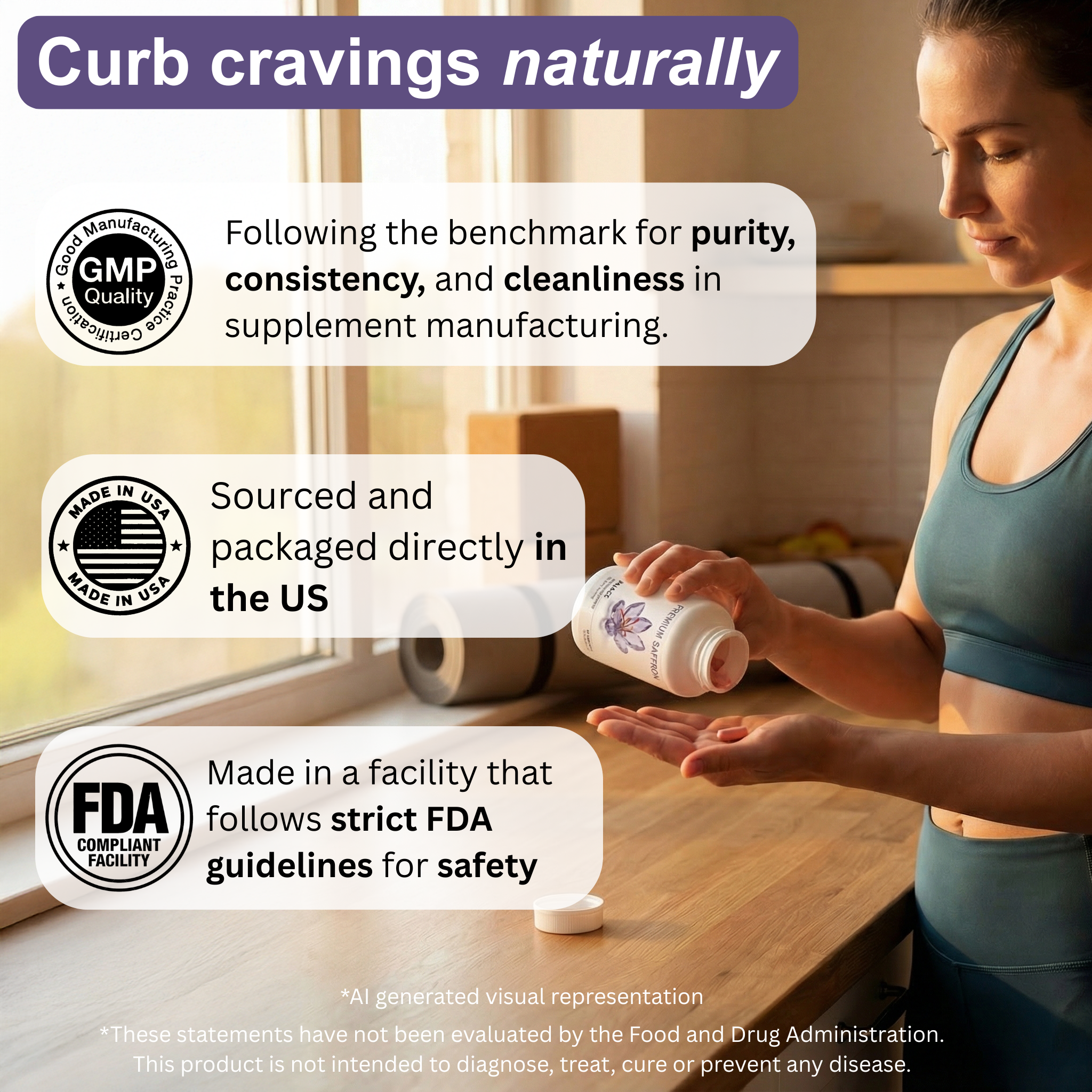 Premium Saffron - Curb Cravings